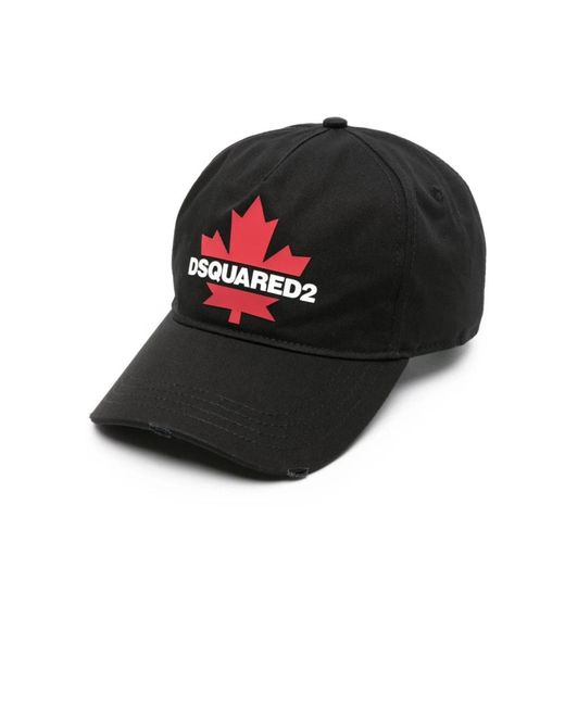 DSquared² Black Caps for men