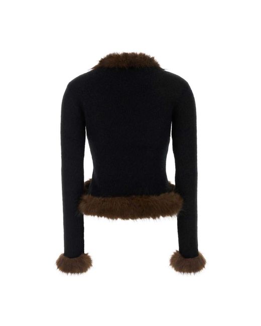 Cardigans Self-Portrait de color Black