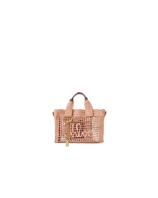 Chloé Pink Small Summer Banana East-West Tote Bag With Strap