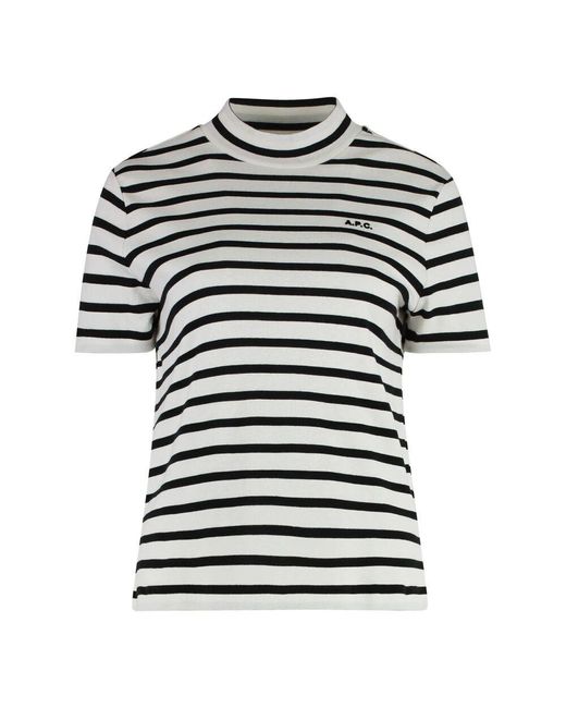 A.P.C. Black T-Shirts