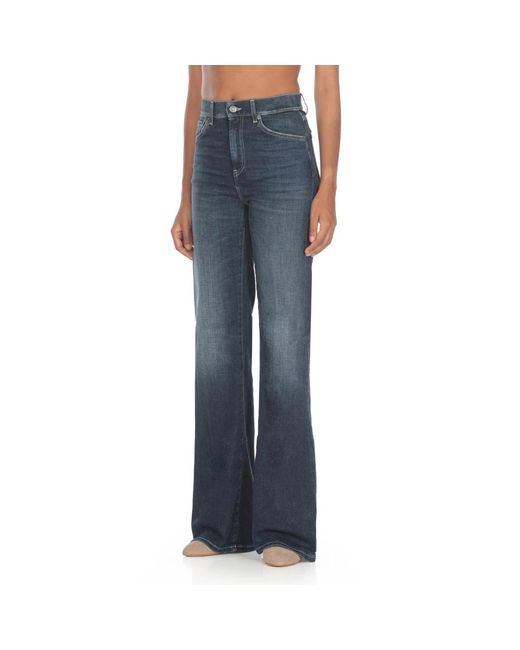 Dondup Blue Flare Jeans