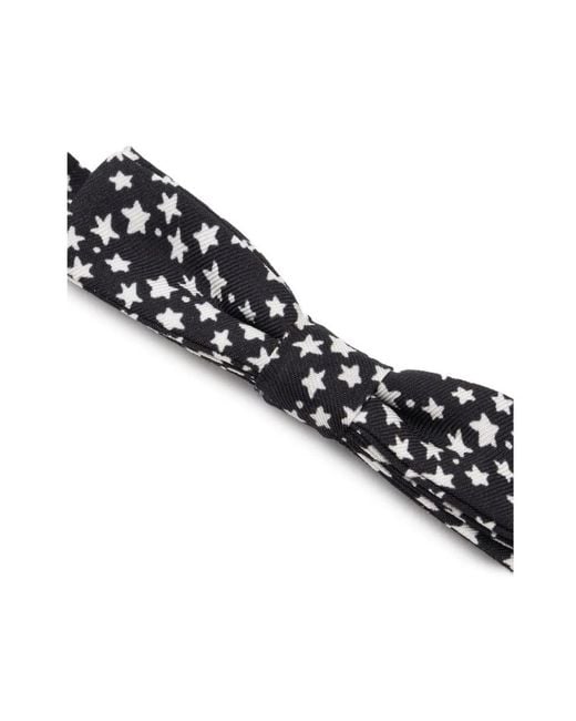 Dolce & Gabbana Black Bow Ties for men