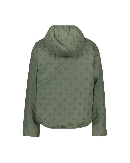 CMP Green Jacket Fix Hood