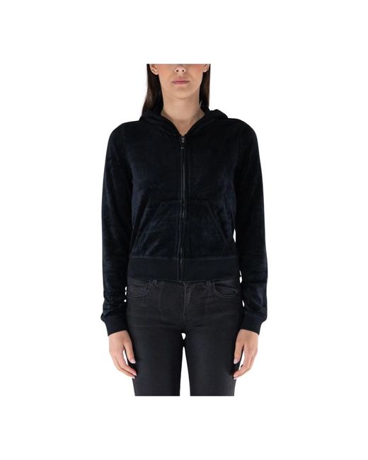 Juicy Couture Black Stylischer zip sweatshirt