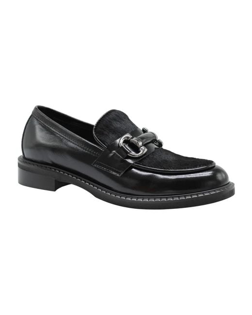 E mia Black Mocassin