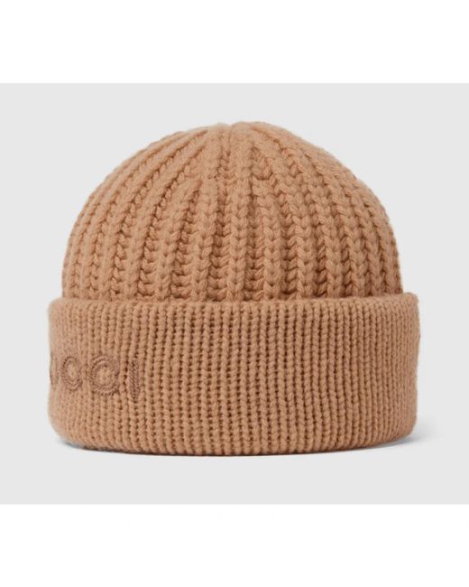 Gucci Brown Beanies
