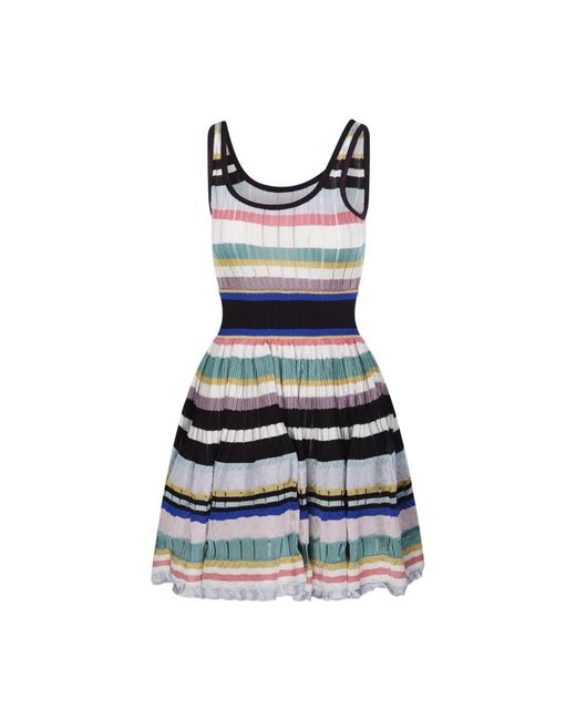 Alaïa Crinoline Jurk in het Blue