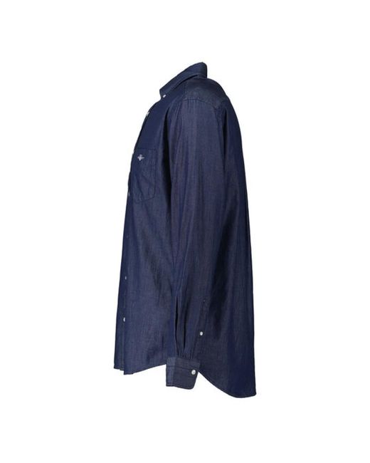 Denim Shirts di Gant in Blue da Uomo