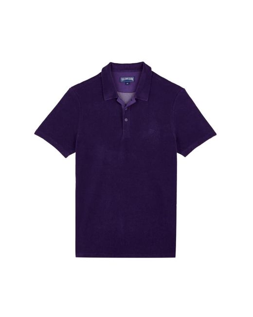 Polo Shirts di Vilebrequin in Purple da Uomo