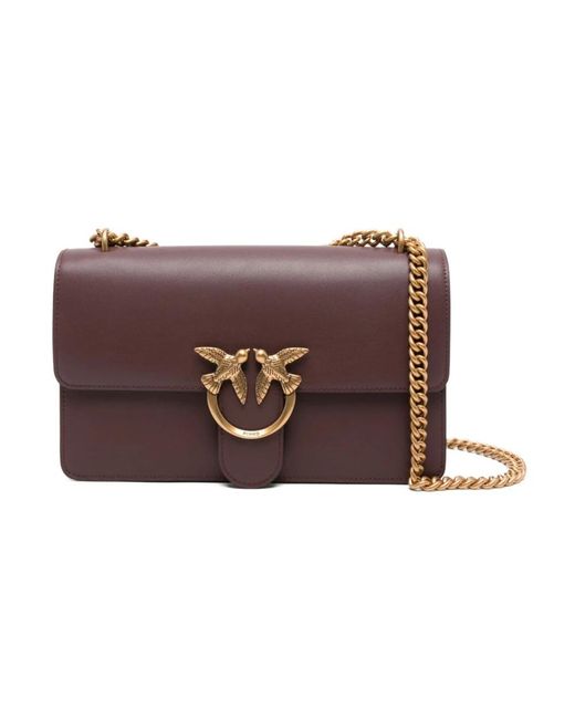 Pinko Brown Cross Body Bags