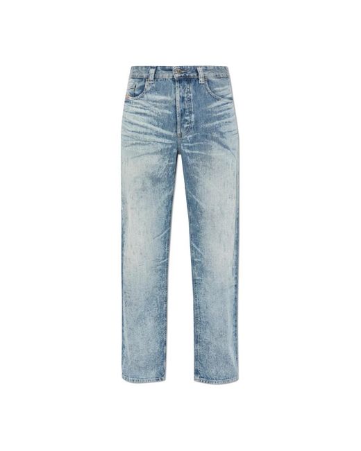 DIESEL Jeans ,Blauw ,Katoen Jeans 2024 D-Macs-Fsh 1 in het Blue voor heren
