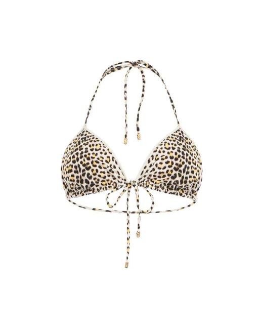 Roberto Cavalli Metallic Bikinis