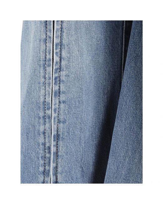McQueen Blue Straight Jeans