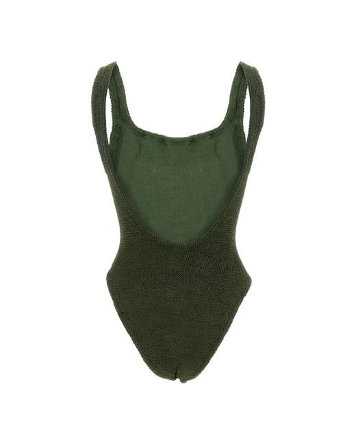Hunza G Green Swimsuits