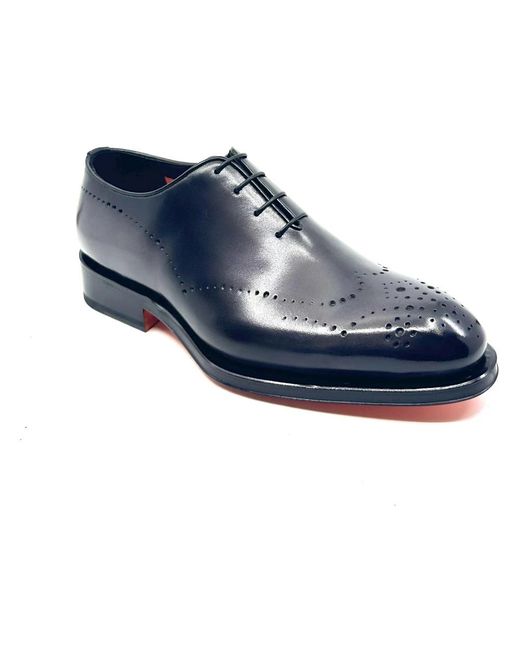 Santoni Carter One Cut in Blue für Herren