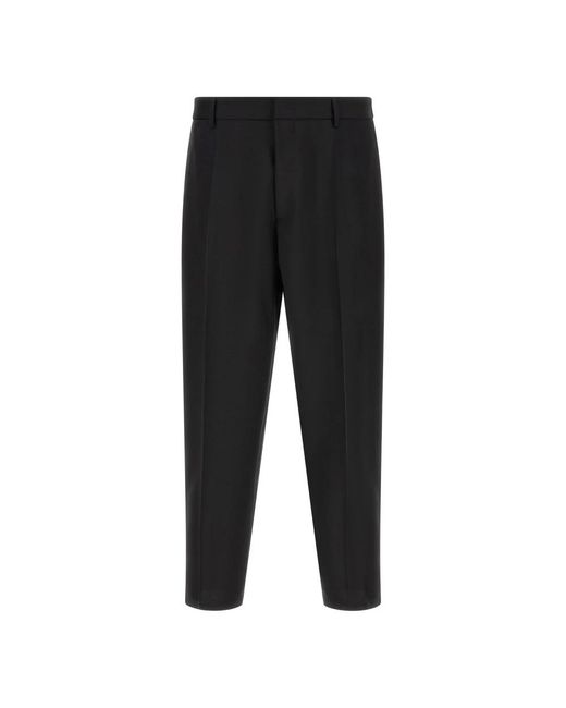 Jil Sander Black Slim-Fit Trousers for men