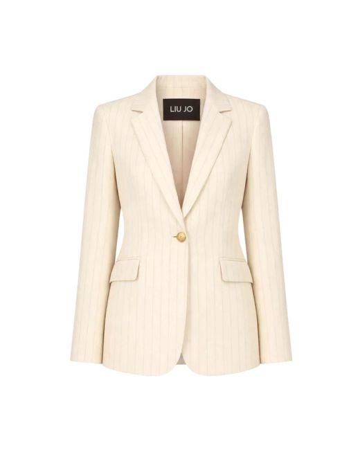 Liu Jo Natural Blazers