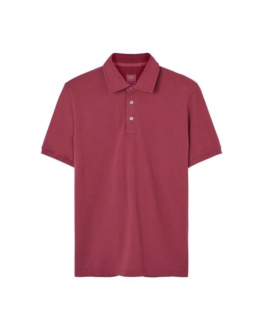 Polo Shirts Fedeli de hombre de color Red