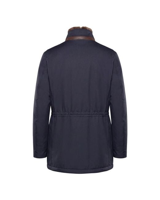 Moorer Blue Winter Jackets for men