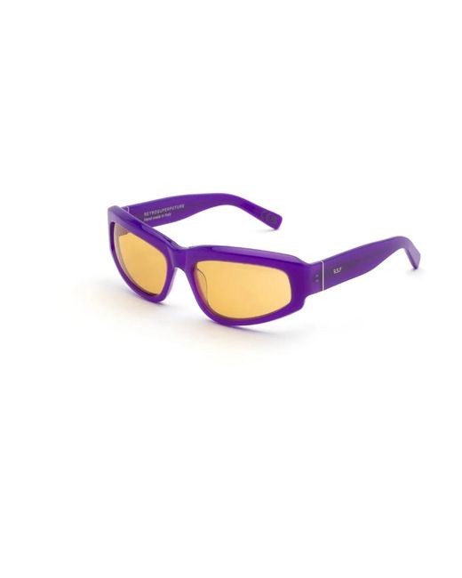 Retrosuperfuture Purple Italienische hochwertige sonnenbrillenkollektion