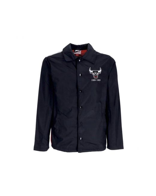 Mitchell & Ness Blue Light Jackets for men