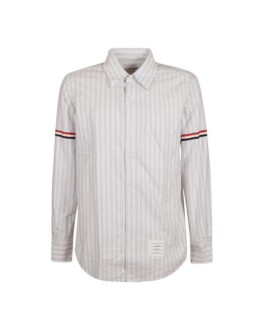 Thom Browne Gray Casual Shirts for men