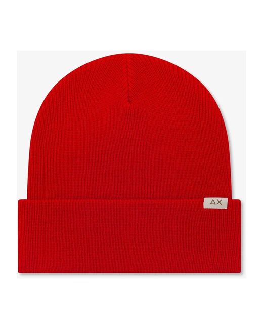 Sun 68 Cap Basic in Red für Herren