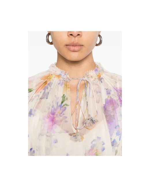 Zimmermann Pink Blouses