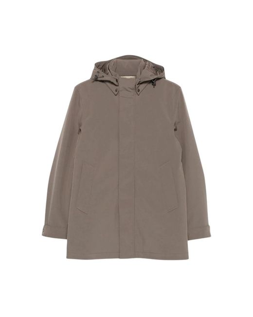 Woolrich Brown Parkas for men