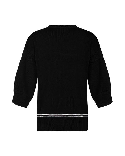 Marni Black Round-Neck Knitwear