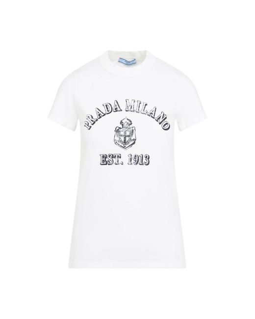 Prada White T-Shirts