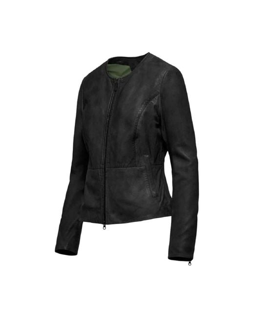 Bomboogie Black Leather Jackets