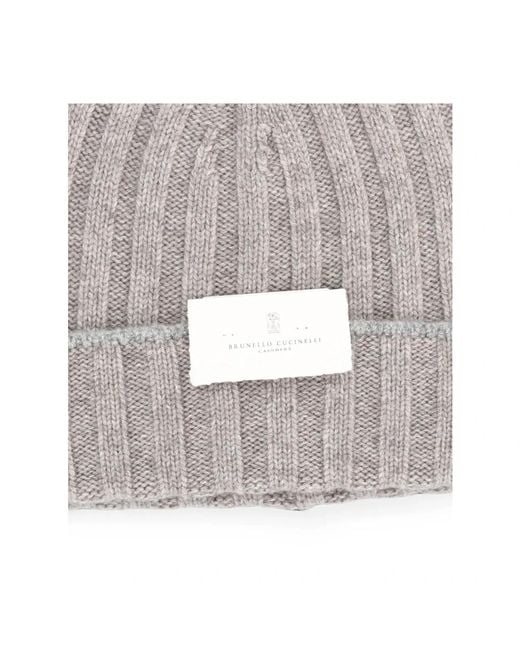 Brunello Cucinelli Gray Accessories