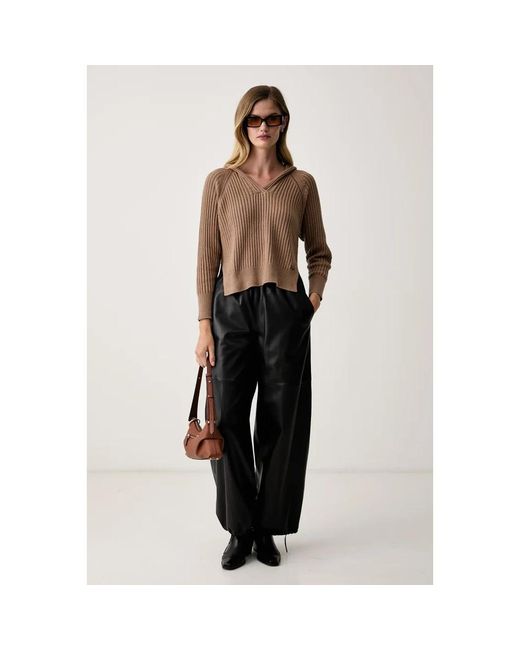 DKNY V-Hals Gebreide Kleding in het Brown