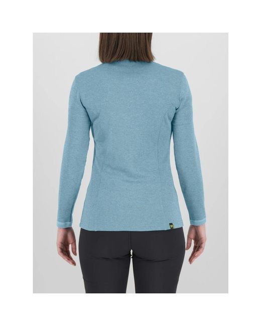 Karpos Truien & Vesten ,Blauw ,Half Zip Pizzocco Jas in het Blue