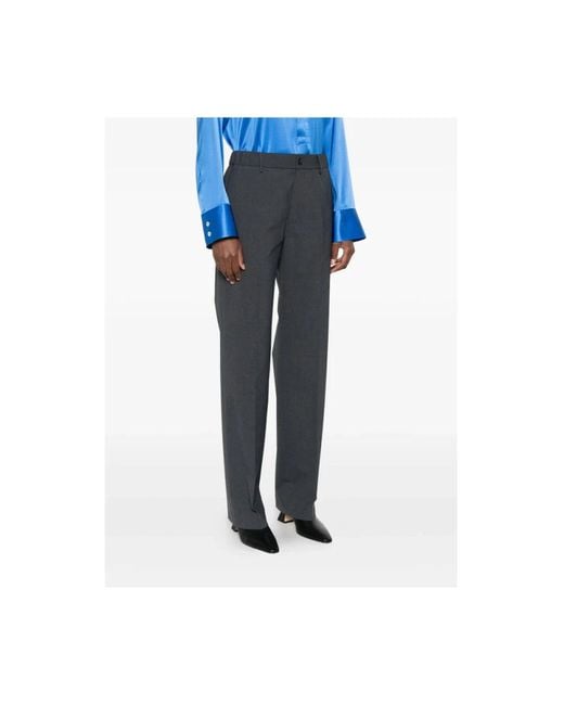 Covert Grijze Broek Met Rechte Pijpen in het Gray