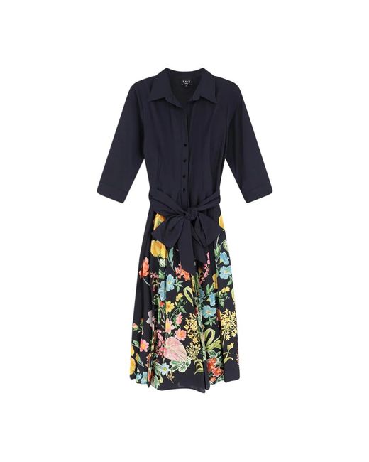 Lavi Blue Shirt Dresses