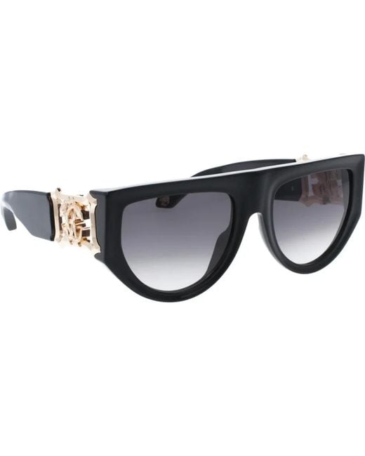 Roberto Cavalli Black Stilvolle sonnenbrille mit gläsern