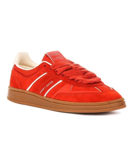 Tommy Hilfiger Red Sneakers