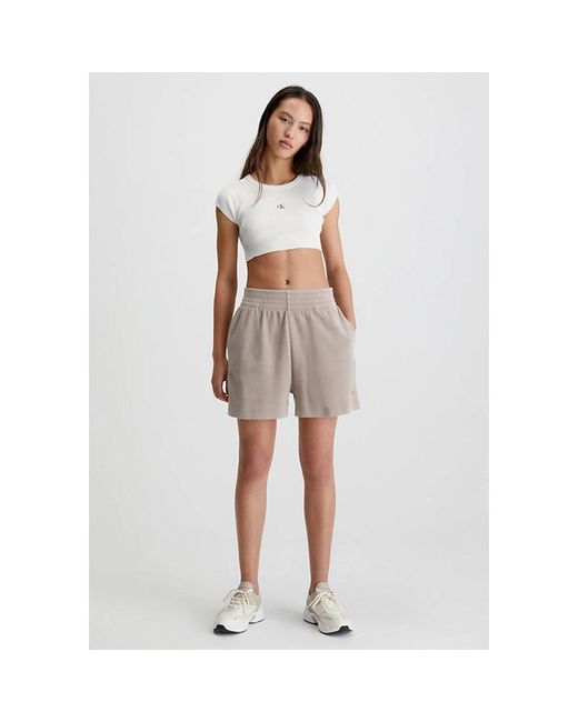 Calvin Klein Gray Casual Shorts