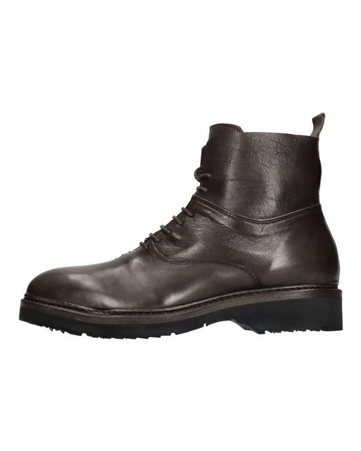 Hundred 100 Brown Lace-Up Boots