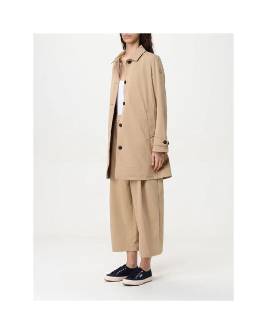 Save The Duck Natural Trench Coats