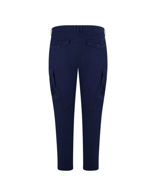 DIESEL Blue Slim-Fit Trousers for men