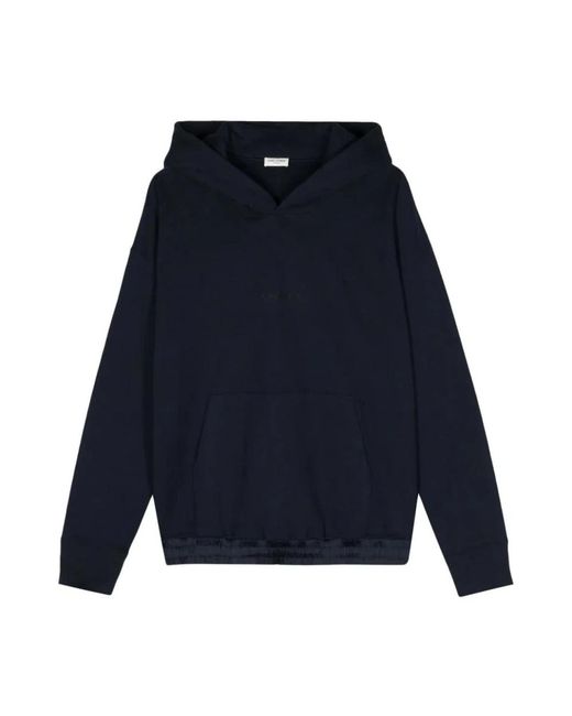 Saint Laurent Blue Hoodies for men