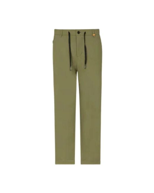 Slim-Fit Trousers Suns pour homme en coloris Green