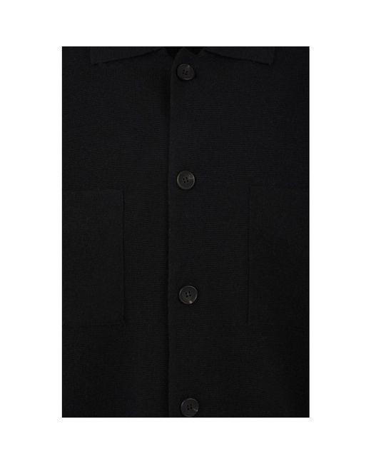 FILIPPO DE LAURENTIIS Black Light Jackets for men