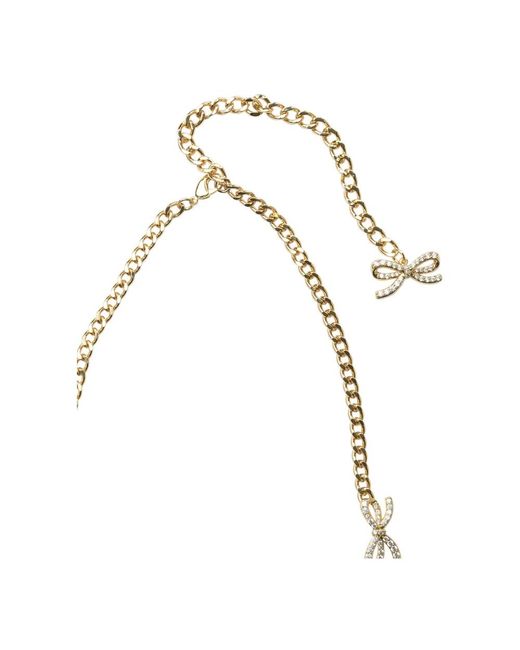 Self-Portrait Metallic Necklaces