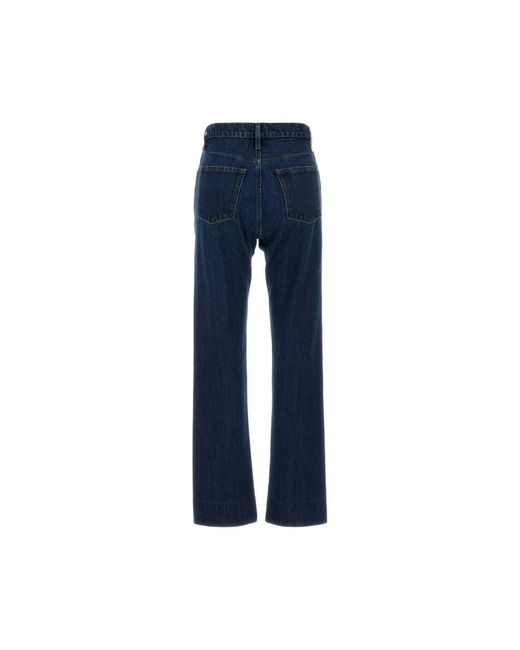Jil Sander Bootcut Jeans in het Blue