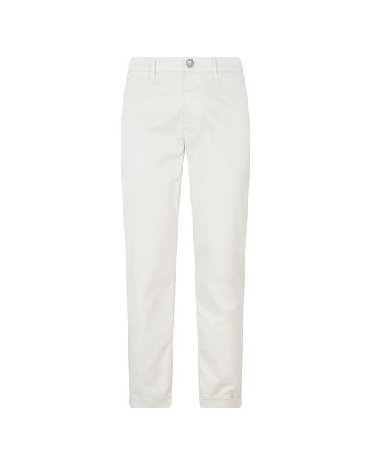 Re-hash White Chinos for men