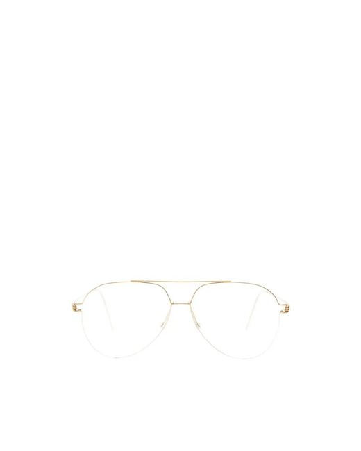 Lindberg White Glasses